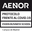aenor esden business school covid madrid