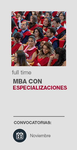 MBA ESPECIALIZACIONES ESPANA