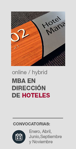 MBA EN DIRECCIÓN DE HOTELES